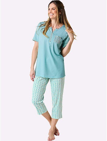 Pyjama Court Jersey Fin - Taille Standard - Witt