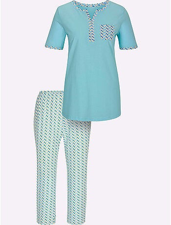 Pyjama Court Jersey Fin - Taille Standard - Witt