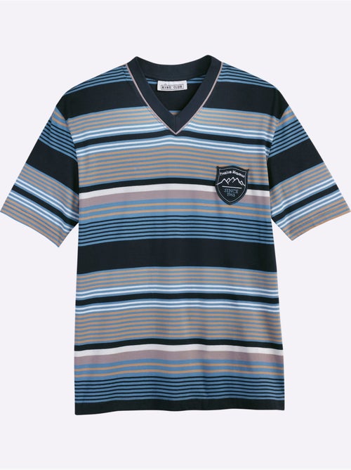 Pyjama court jersey fin - taille standard - witt - Kiabi