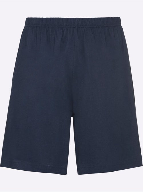 Pyjama court jersey fin - taille standard - witt - Kiabi