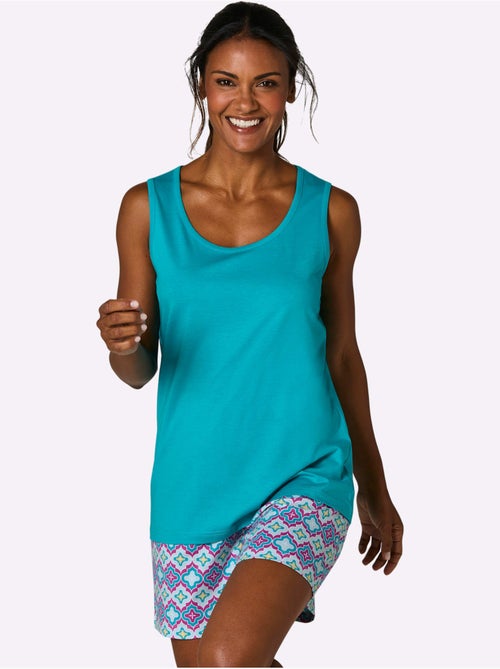 Pyjama Court Jersey Fin - Taille Standard - Witt - Kiabi