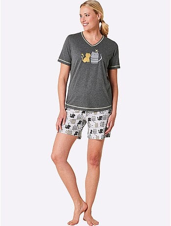 Pyjama Court Jersey Fin - Taille Standard - Witt