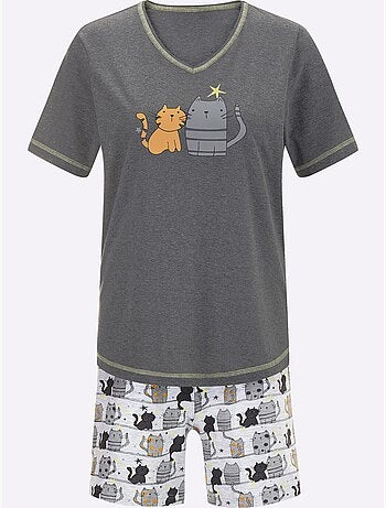 Pyjama Court Jersey Fin - Taille Standard - Witt