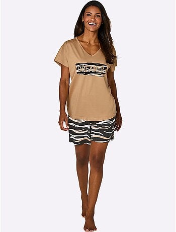 Pyjama Court Jersey Fin - Taille Standard - Witt