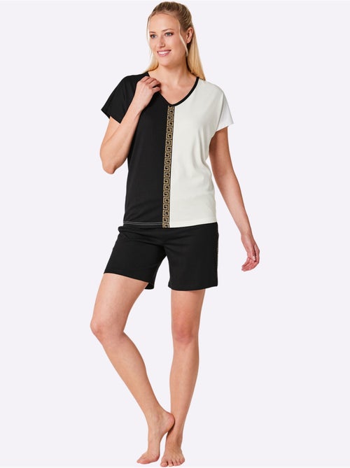 Pyjama Court Jersey Fin - Taille Standard - Witt - Kiabi