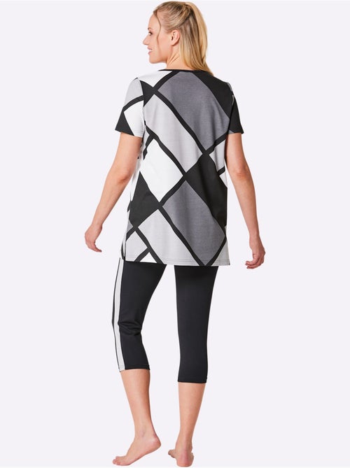Pyjama Court Jersey Fin - Taille Standard - Witt - Kiabi