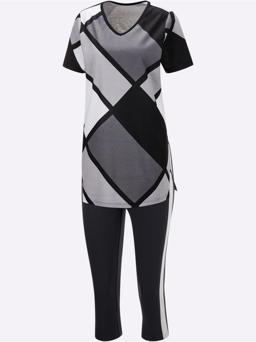 Pyjama Court Jersey Fin - Taille Standard - Witt - Kiabi