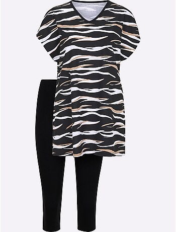 Pyjama Court Jersey Fin - Taille Standard - Witt