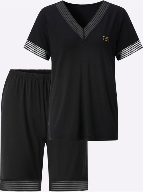Pyjama Court Jersey Fin - Taille Standard - Witt - Kiabi