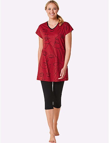 Pyjama Court Jersey Fin - Taille Standard - Witt