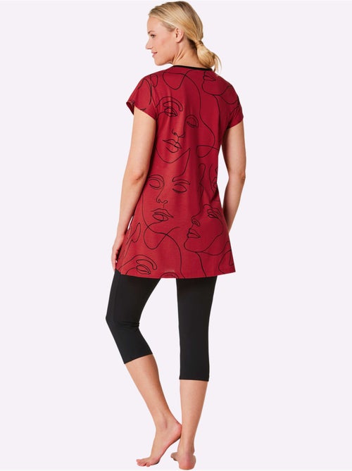 Pyjama Court Jersey Fin - Taille Standard - Witt - Kiabi