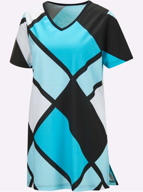 Pyjama Court Jersey Fin - Taille Standard - Witt - Kiabi Pyjama Court Jersey Fin - Taille Standard - Witt - Kiabi