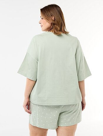 Pyjama court 'La Fée Clochette' - 2 pièces