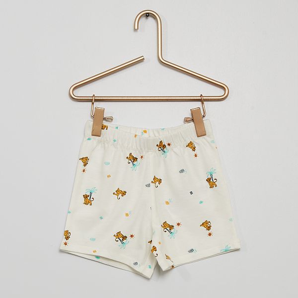 Pyjama Court Le Roi Lion Bebe Garcon Simba Kiabi 4 00