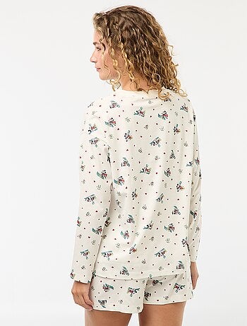 Pyjama court 'Minnie' 'Disney' - 2 pièces