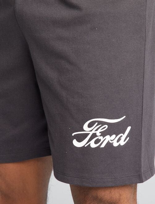 Pyjama court 'Mustang' 'Ford' - 2 pièces - Kiabi
