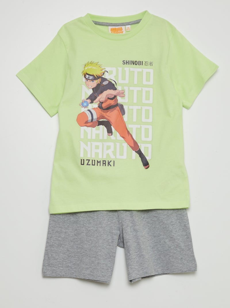 Pyjama court 'Naruto' Gris - Kiabi