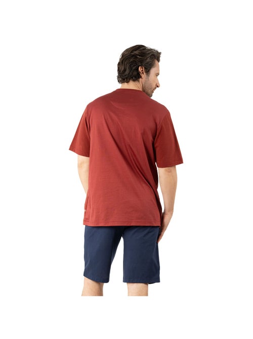 Pyjama court ouvert homme Mercerisé Eminence - Kiabi