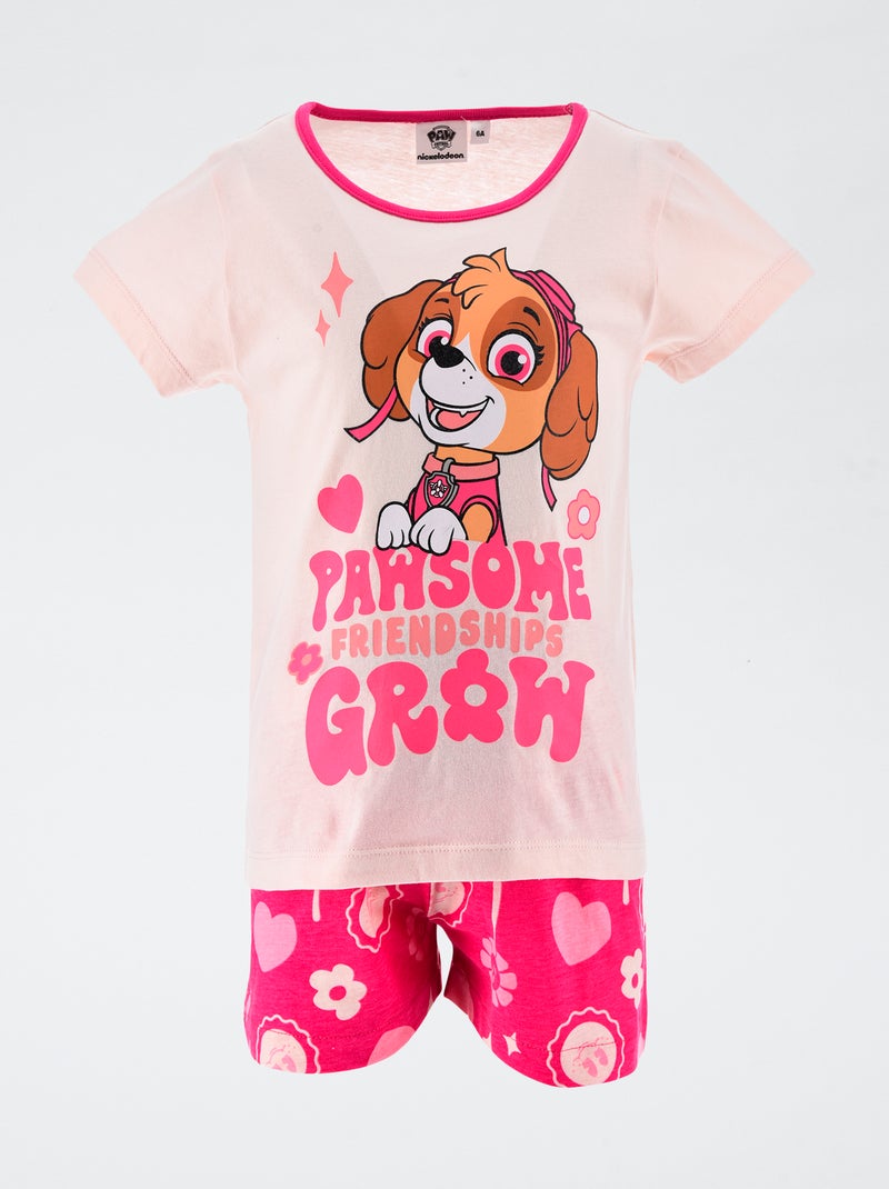 Pyjama court 'Pat Patrouille' Rose - Kiabi