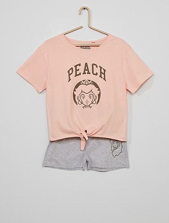 Pyjama court 'Peach'
