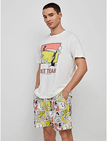 Pyjama court pour homme Looney Tunes