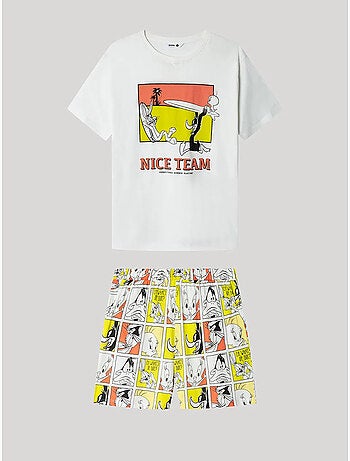 Pyjama court pour homme Looney Tunes