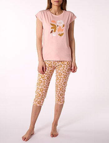 Pyjama court PUNCHY rose - MELISSA BROWN