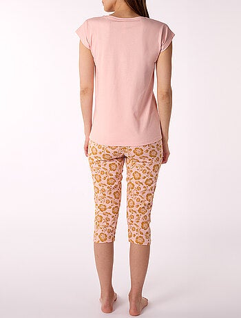 Pyjama court PUNCHY rose - MELISSA BROWN