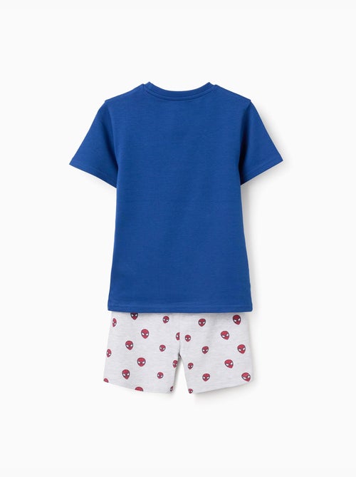 Pyjama court qui brille dans le noir Spider-Man - Kiabi