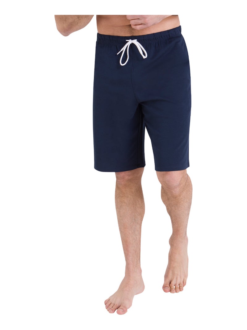 Pyjama court rayures homme L'Escale Athena Bleu - Kiabi