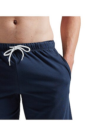 Pyjama court col rond homme Rayures Ocean Club Athena