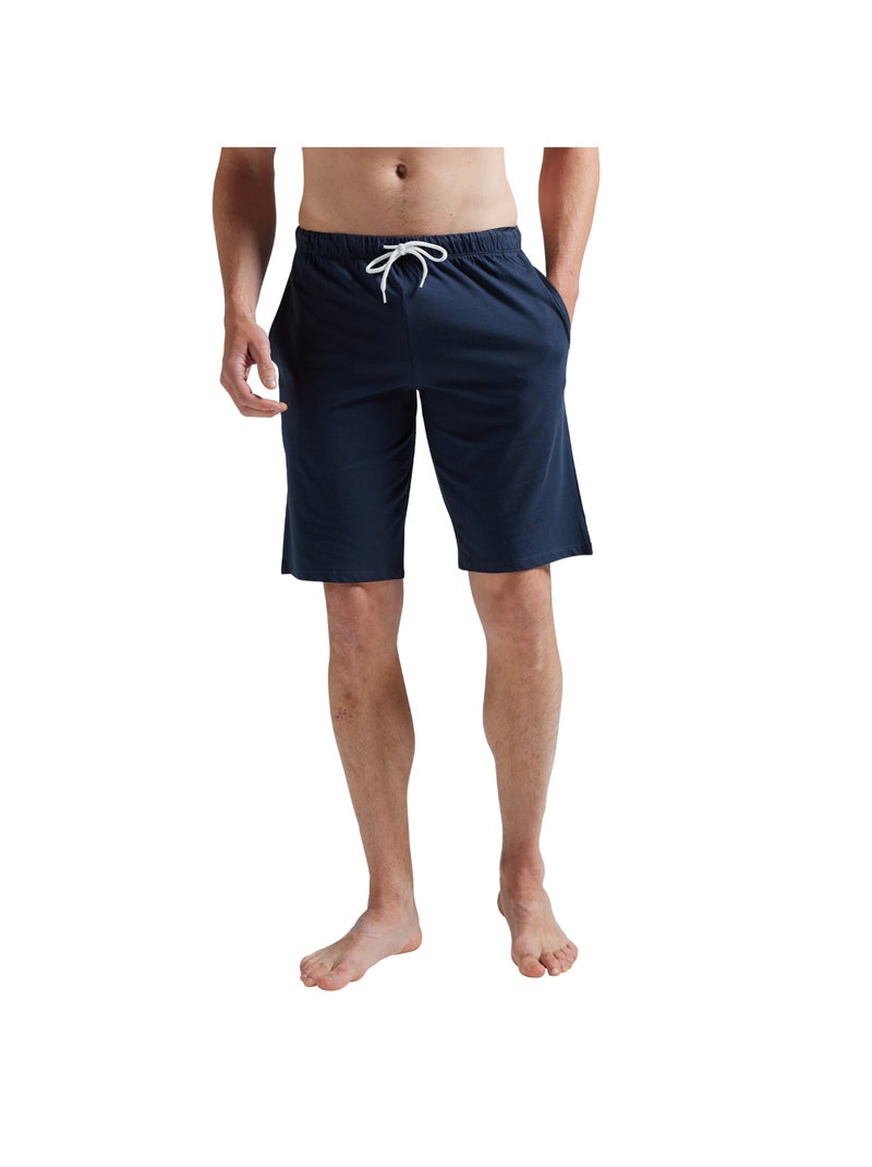 Pyjama court rayures homme L'Escale Athena Gris Vert - Kiabi