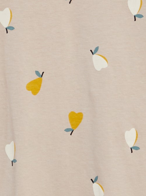 Pyjama court short + t-shirt - 2 pièces - Kiabi