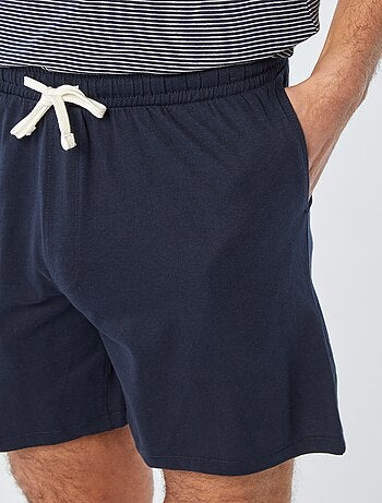 Pyjama court short + t-shirt - 2 poches