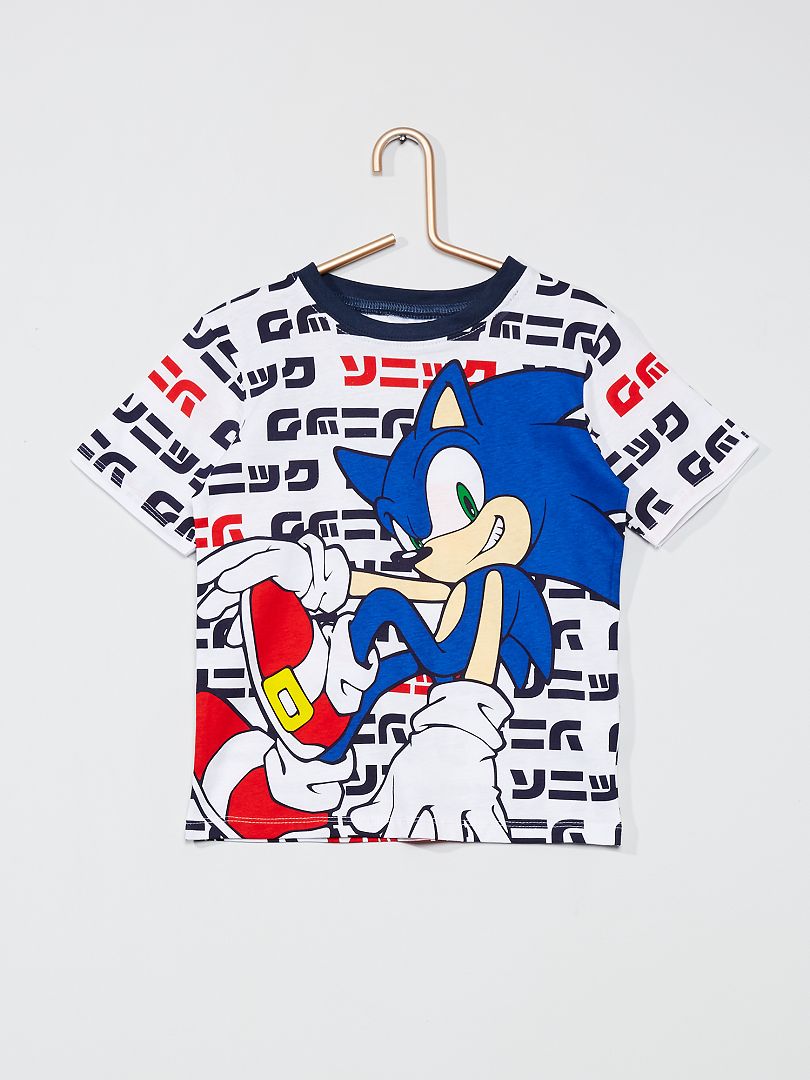 Pyjama court 'Sonic' - bleu marine - Kiabi - 13.00€