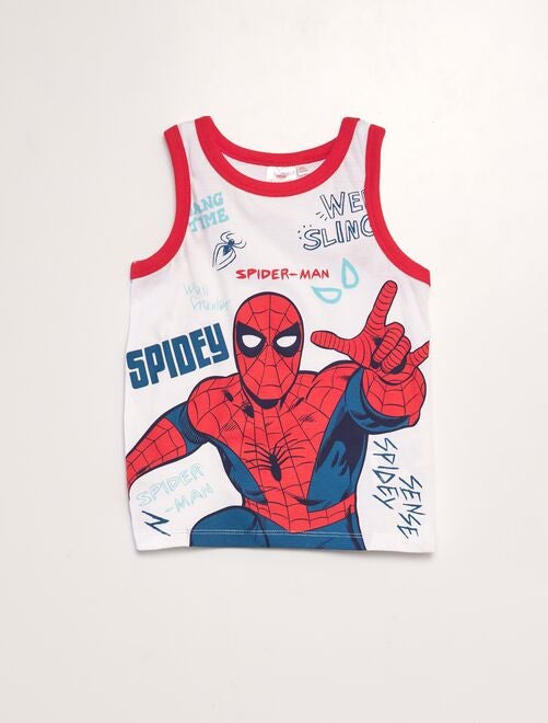 Pyjama court 'Spider-Man' débardeur + short - 2 pièces - Kiabi