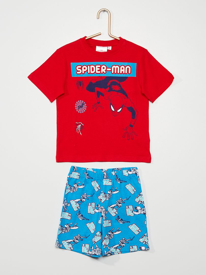 Pyjama court 'Spider-Man' rouge - Kiabi