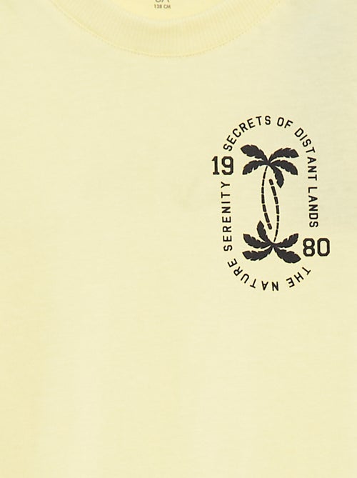 Pyjama court t-shirt sans manches + short - 2 pièces - Kiabi