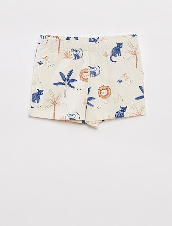 Pyjama court t-shirt + short - 2 pièces