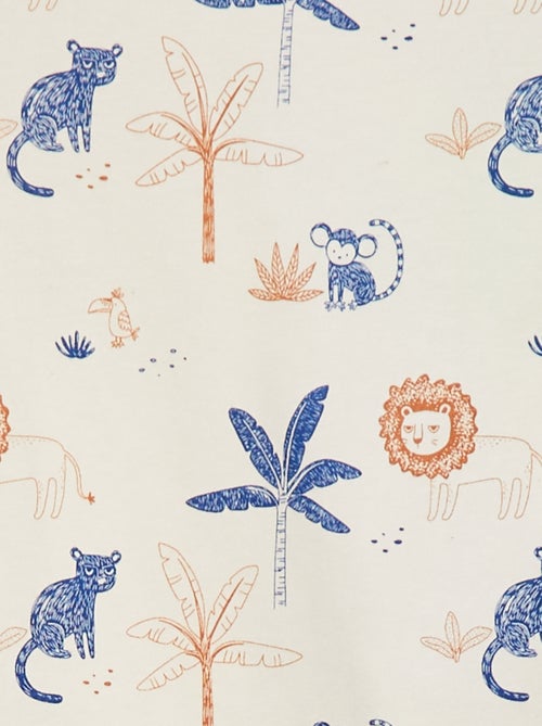 Pyjama court t-shirt + short - 2 pièces - Kiabi