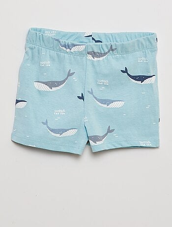 Pyjama court t-shirt + short - 2 pièces