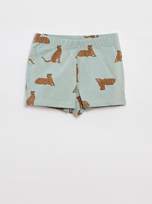 Pyjama court t-shirt + short - 2 pièces - Kiabi