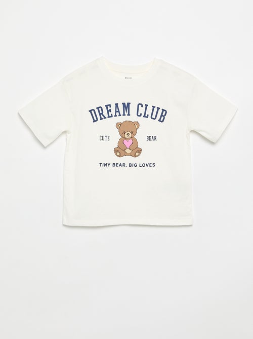 Pyjama court t-shirt + short - 2 pièces - Kiabi
