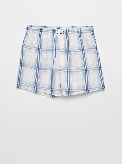 Pyjama court t-shirt + short - 2 pièces - Kiabi