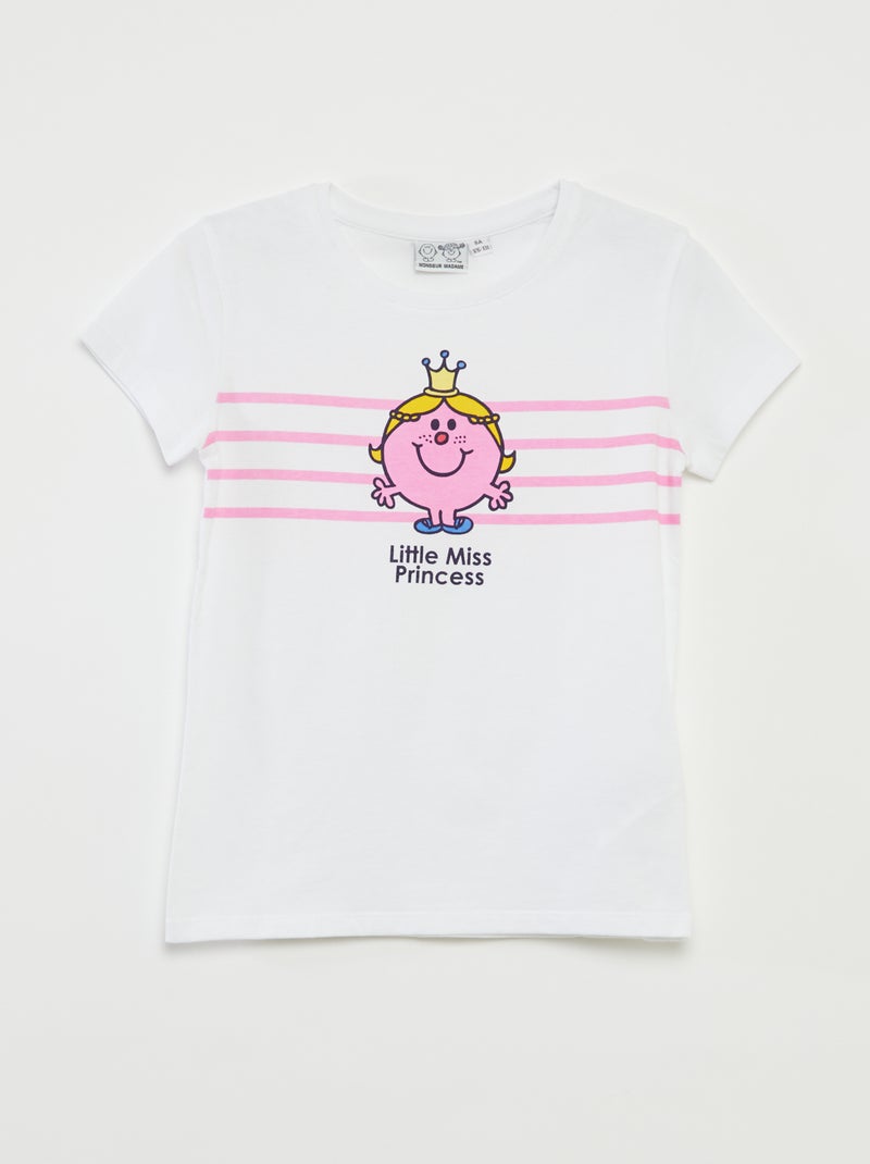 Pyjama court t-shirt + short - 2 pièces ROSE - Kiabi