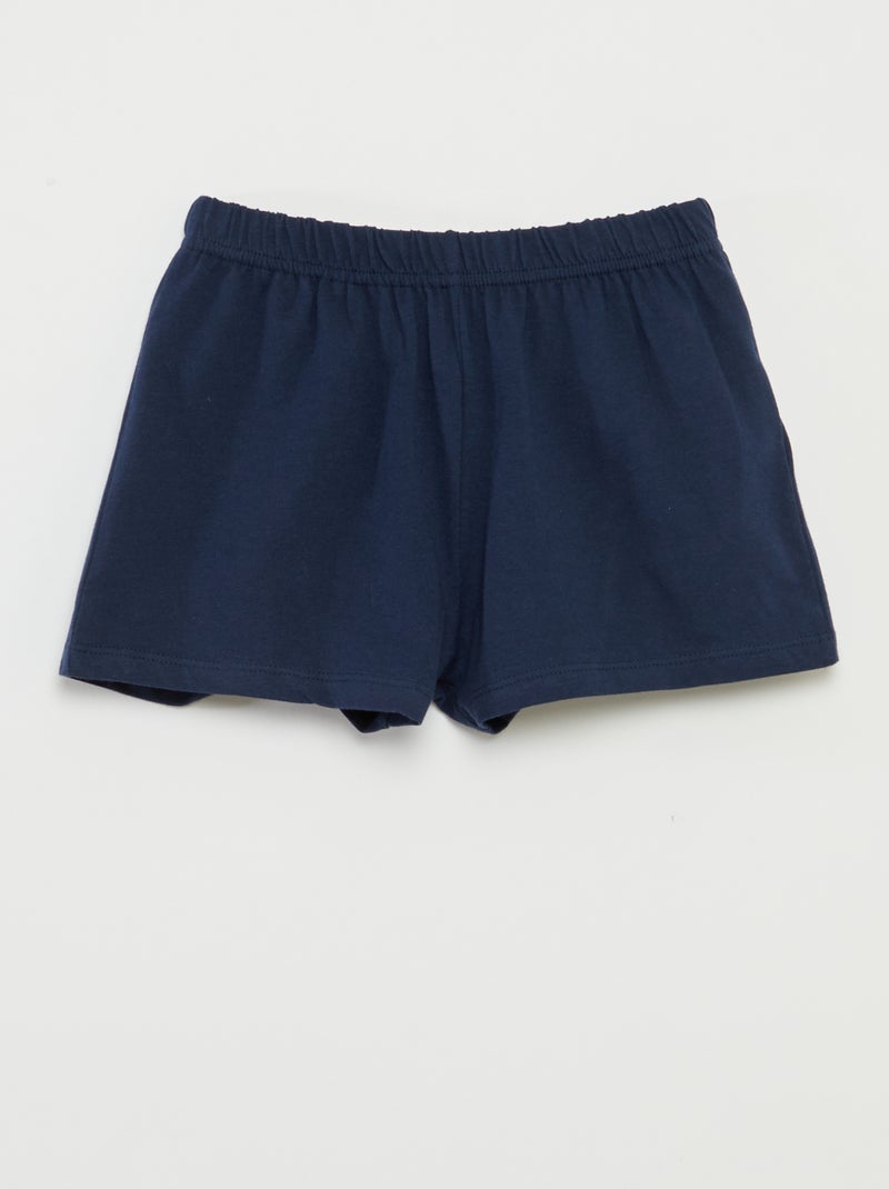 Pyjama court t-shirt + short - 2 pièces ROSE - Kiabi