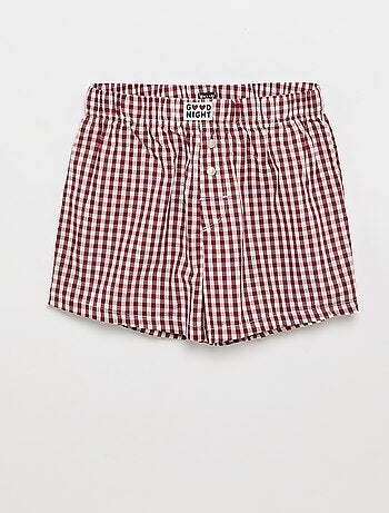 Pyjama court t-shirt + short - 2 pièces