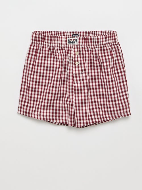 Pyjama court t-shirt + short - 2 pièces - Kiabi