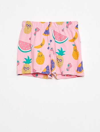 Pyjama court t-shirt + short 'Peppa Pig' - 2 pièces