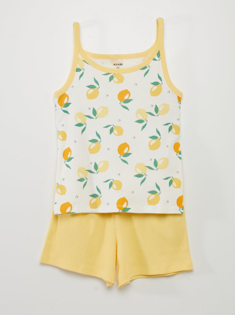 Ensemble 2 Pièces Kpop Crop Top + Short - Style Stray Kids - Unisexe - Coton 100%